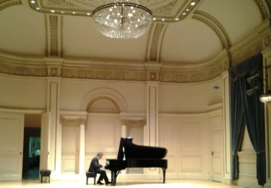 Pianist/composer James Behr at Weill Hall, NY